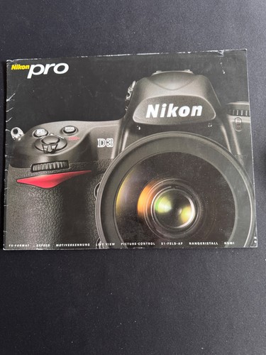 A0999 nikon d3 - -, pro